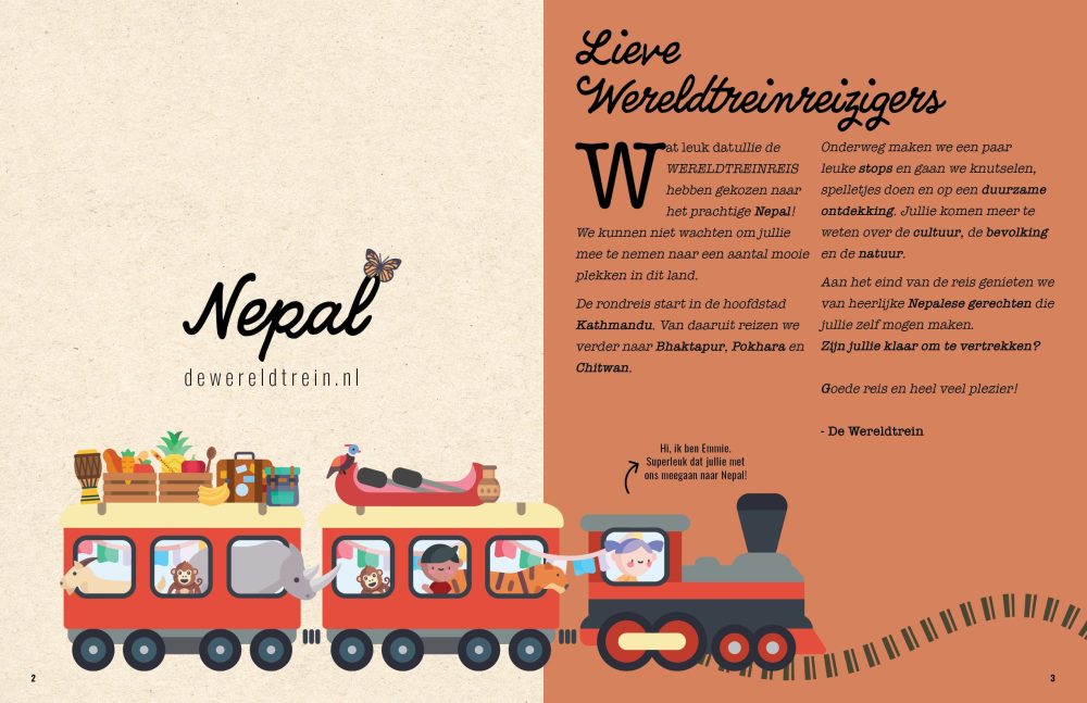 Spread Ontdek Nepal, Inleiding - de Wereldtrein