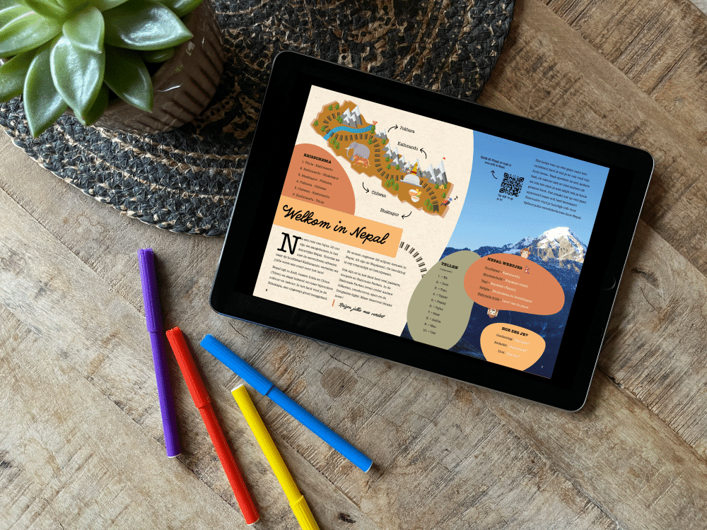 Tablet Ontdek Nepal