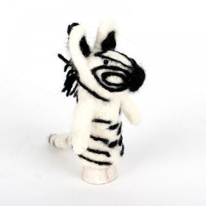Vingerpopje - Zebra