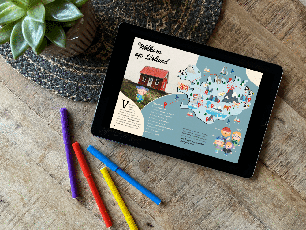 Tablet Ontdek IJsland