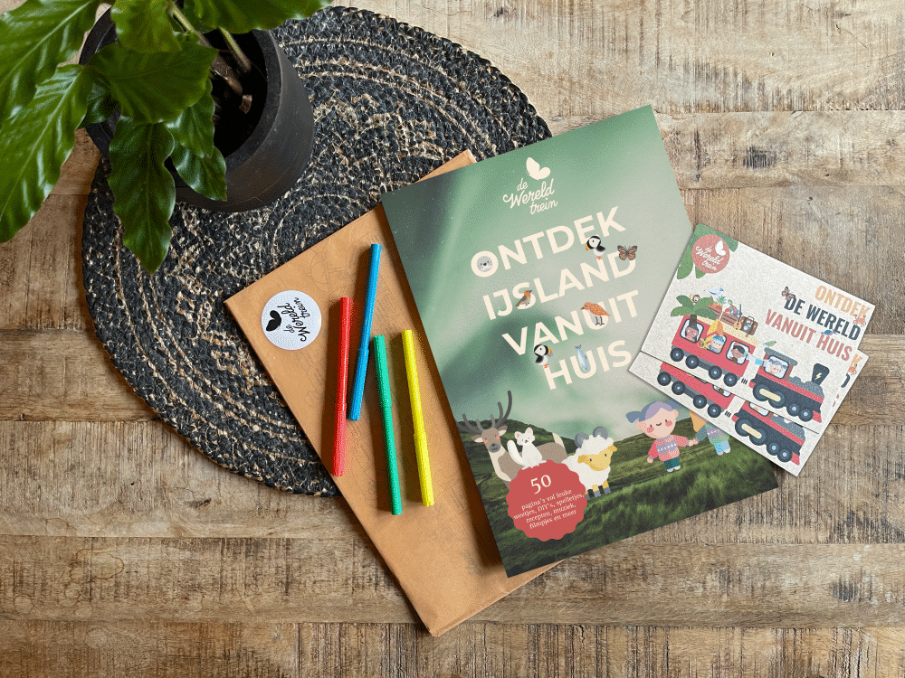 Kidspakket De Wereldtrein - Ontdek IJsland